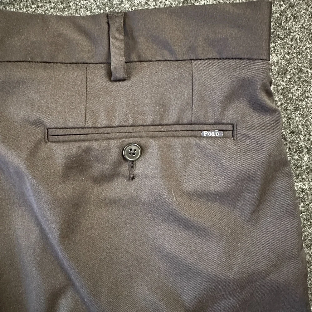Polo Ralph Lauren Performance Shorts Mens 38 Black‎ Chino Preppy Golf Stretch